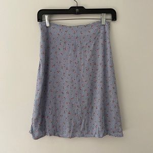 Rare Brandy Melville rose skirt
